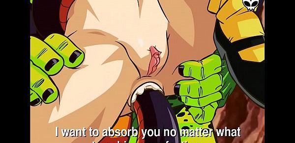  DBZ- Android 18 and Cell Porn